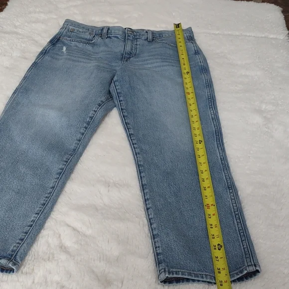 J.CREW HIGH-RISE CLASSIC VINTAGE, Size 29,Women's Light Blue Jeans - Picture 10 of 17